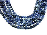 Sodalite Beads, Round, 8mm-Gems: Round & Faceted-BeadDirect