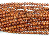 Rosewood Beads, 8mm Round Beads-Wood-BeadDirect