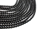 Black Onyx Beads, 8mm Round-Gems: Round & Faceted-BeadDirect