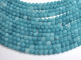 Matte Jade - Blue, 6mm Round-BeadDirect
