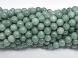 Malaysia Jade Beads- Burma Color, 6mm Round Beads-BeadDirect
