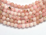 Pink Opal Beads, 3.4mm Micro Faceted-BeadDirect