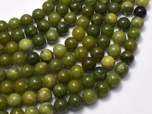 Canadian Jade Beads, 8mm (8.5mm)-BeadDirect