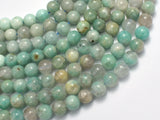 Amazonite Beads, 8mm Round-BeadDirect