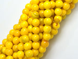 Jade - Yellow, 8mm Round-BeadDirect