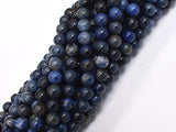 Dumortierite, 6mm Round Beads