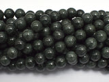 Natural Mocui Jade, 8mm Round-BeadDirect