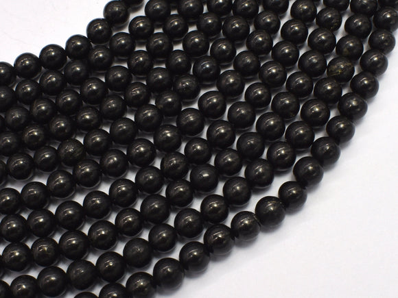 Genuine Shungite, 6mm Round-BeadDirect