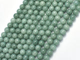 Malaysia Jade Beads- Burma Color, 6mm Round Beads-BeadDirect