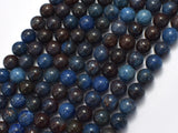 Blue Opal, 8mm (8.5mm) Round-BeadDirect