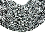 Snowflake Obsidian Beads, Round, 6mm-BeadDirect
