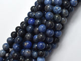 Dumortierite Beads, 8mm Round Beads