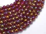 Mystic Coated Carnelian, 8mm Faceted Round-BeadDirect