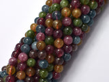 Jade - Tourmaline Color, 6mm Round-BeadDirect