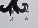 4pcs 925 Sterling Silver Earwire, Earring Hook, Fishhook, 8x16mm-BeadDirect
