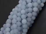 Matte Jade - Light Blue, 8mm Round-BeadDirect