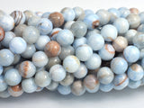 Jade - Light Blue, 8mm Round-BeadDirect