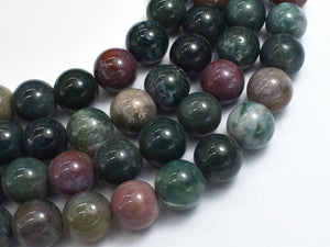 Indian Agate Beads, Fancy Jasper Beads, 14mm Round-BeadDirect