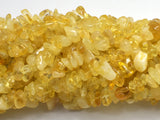 Citrine Chips Beads, Approx. (4-10) mm, 31 Inch