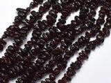 Red Garnet, 4mm - 10mm Pebble Chips Beads-BeadDirect