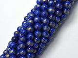 Mashan Jade - Lapis Blue, 8mm (8.5mm) Round-BeadDirect