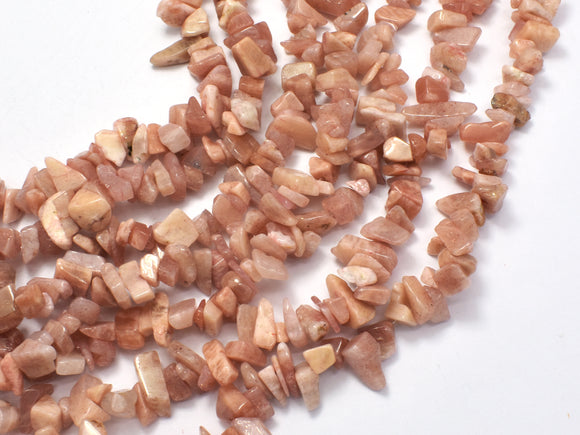 Sunstone Beads, 4-9mm Chips Beads-BeadDirect