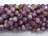 Purple Mica, 8mm Round-BeadDirect