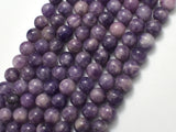 Lepidolite Beads, 8mm Round Beads