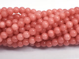 Malaysia Jade - Peach Pink, 4mm (4.5mm), Round