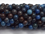 Blue Opal, 8mm (8.5mm) Round-BeadDirect