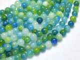 Jade - Green & Blue, 6mm Round-BeadDirect