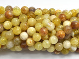 Yellow Opal, 8mm (8.5mm) Round-BeadDirect