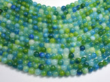 Jade - Green & Blue, 6mm Round-BeadDirect