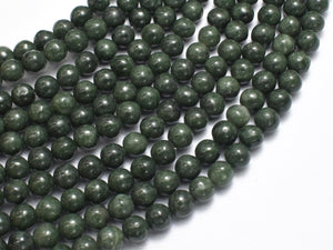 Natural Mocui Jade, 6mm Round-BeadDirect