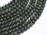 Natural Mocui Jade, 6mm Round-BeadDirect