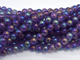 Mystic Coated Amethyst 8mm Round-BeadDirect