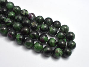 Ruby Zoisite 12mm Round Beads-BeadDirect