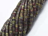 Dragon Blood Jasper, 2x4mm Heishi Disc-BeadDirect