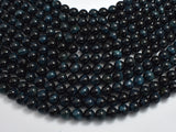 Blue Tiger Eye, 8mm (8.5mm) Round Beads