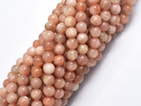 Sunstone Beads, 6mm (6.5mm) Round