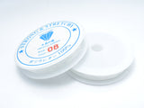 2Rolls Clear Stretch Elastic Beading Cord, 0.8mm, 2 Rolls-10 Meters