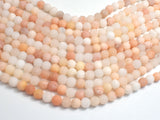 Matte Pink Aventurine Beads, 6mm Round Beads