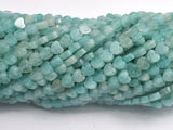 Amazonite, 4mm Heart-BeadDirect
