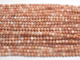 Sunstone, 4mm Round Beads