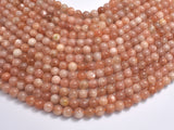 Sunstone Beads, 6mm (6.5mm) Round
