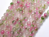 Jade - Pink & Green, 8mm Round-BeadDirect
