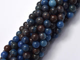 Blue Opal, 8mm (8.5mm) Round-BeadDirect