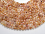Citrine Beads, 8mm, Round