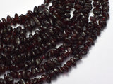 Red Garnet, 4mm - 10mm Pebble Chips Beads-BeadDirect