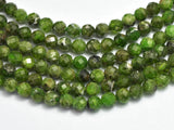 Diopside Beads, 3.5mm Micro Faceted Round-BeadDirect